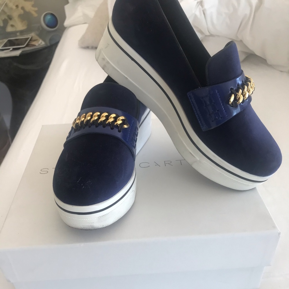 Stella Mcartney Blue Sneakers